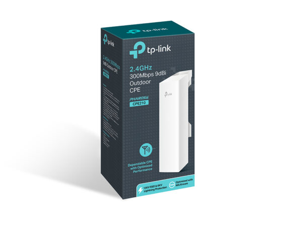 Tp-Link 2.4GHz 300Mbps 9dBi Outdoor CPE210