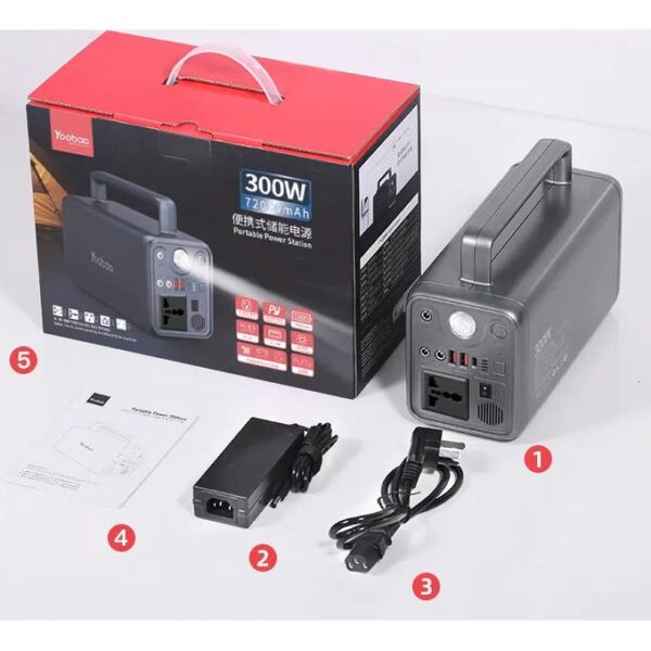 Yoobao Portable Power Station 72000mah 300W - Image 5