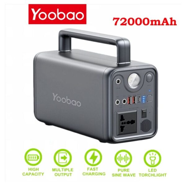 Yoobao Portable Power Station 72000mah 300W - Image 4