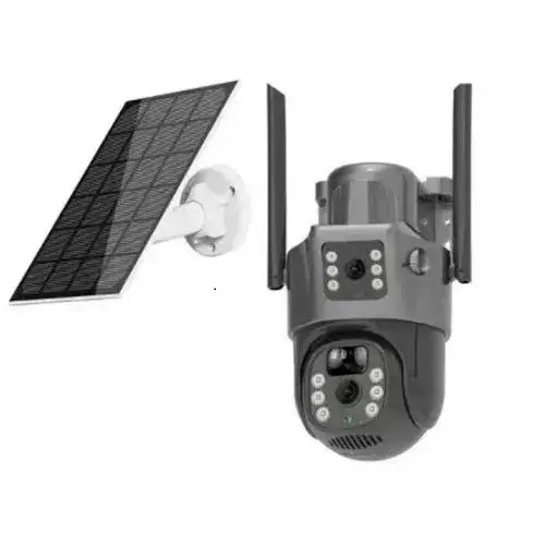 Gz Sony Dual Lens Solar PTZ CCTV 4K